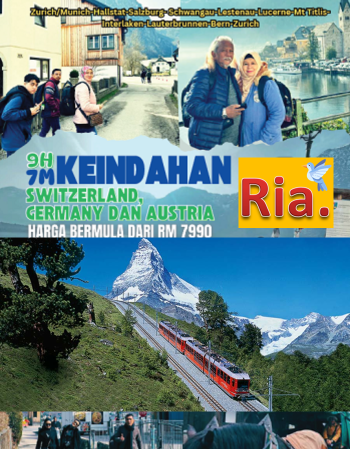 Keindahan Switzerland Germany Austria 9H7M RIA