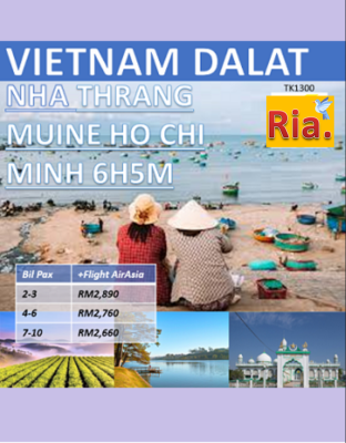 Private Dalat Nha Thrang HCM 6H5M