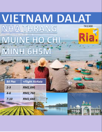 Private Dalat Nha Thrang HCM 6H5M