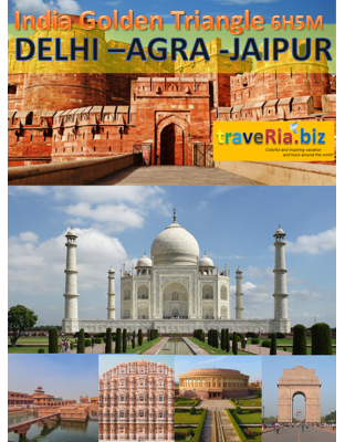 Private India Golden Triangle: Delhi Agra Jaipur 6H5M