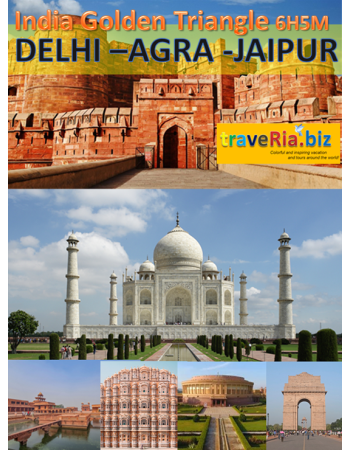 Private India Golden Triangle: Delhi Agra Jaipur 6H5M